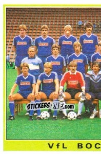 Figurina Team - German Football Bundesliga 1984-1985 - Panini