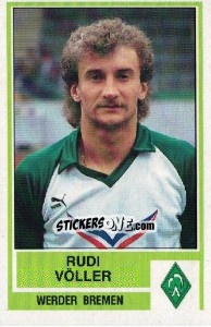 Sticker Rudi Voller