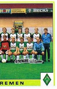 Figurina Team - German Football Bundesliga 1984-1985 - Panini