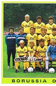 Sticker Team - German Football Bundesliga 1984-1985 - Panini