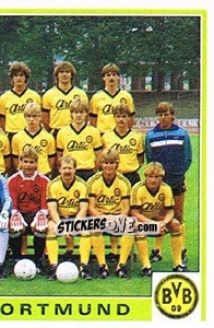 Figurina Team - German Football Bundesliga 1984-1985 - Panini