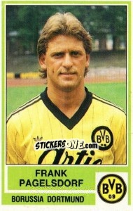 Sticker Frank Pagelsdorf - German Football Bundesliga 1984-1985 - Panini
