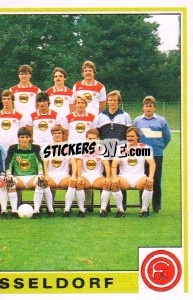 Sticker Team - German Football Bundesliga 1984-1985 - Panini