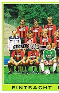 Figurina Team - German Football Bundesliga 1984-1985 - Panini