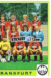 Figurina Team - German Football Bundesliga 1984-1985 - Panini