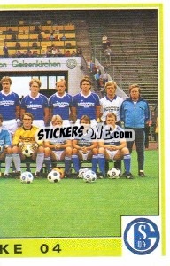 Sticker Team - German Football Bundesliga 1984-1985 n. 139 - Panini