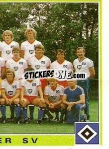 Figurina Team - German Football Bundesliga 1984-1985 - Panini