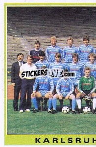 Sticker Team - German Football Bundesliga 1984-1985 - Panini