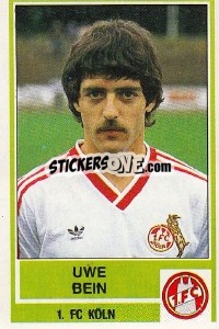 Figurina Uwe Bein - German Football Bundesliga 1984-1985 - Panini