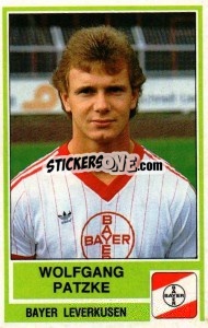 Figurina Wolfgang Patzke - German Football Bundesliga 1984-1985 - Panini