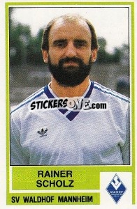 Figurina Rainer Scholz - German Football Bundesliga 1984-1985 - Panini