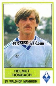 Sticker Helmut Rombach - German Football Bundesliga 1984-1985 - Panini