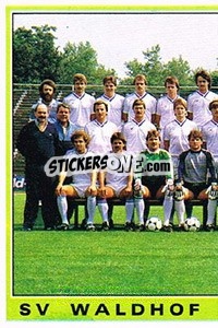 Figurina Team - German Football Bundesliga 1984-1985 - Panini