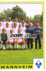 Sticker Team - German Football Bundesliga 1984-1985 - Panini