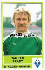 Sticker Walter Pradt