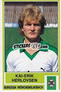 Figurina Kai-Erik Herlovsen - German Football Bundesliga 1984-1985 - Panini