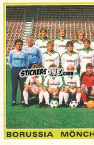 Sticker Team - German Football Bundesliga 1984-1985 - Panini