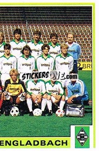 Sticker Team - German Football Bundesliga 1984-1985 - Panini