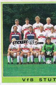 Sticker Team - German Football Bundesliga 1984-1985 - Panini