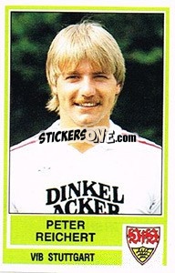 Sticker Peter Reichert - German Football Bundesliga 1984-1985 n. 306 - Panini