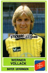 Cromo Werner Vollack