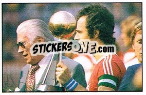 Sticker Franz Beckenbauer - German Football Bundesliga 1984-1985 n. 349 - Panini