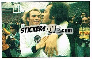 Sticker Franz Beckenbauer - German Football Bundesliga 1984-1985 n. 350 - Panini