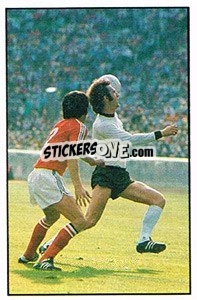 Cromo Franz Beckenbauer - German Football Bundesliga 1984-1985 - Panini