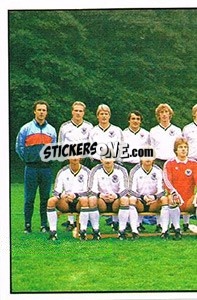 Sticker Franz Beckenbauer - German Football Bundesliga 1984-1985 n. 354 - Panini