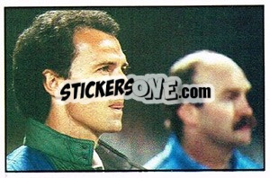 Cromo Franz Beckenbauer - German Football Bundesliga 1984-1985 - Panini