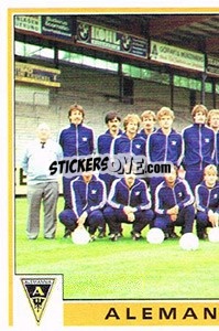 Cromo Team - German Football Bundesliga 1984-1985 - Panini
