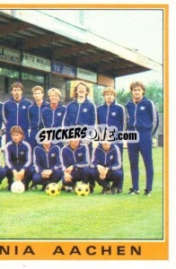 Sticker Team - German Football Bundesliga 1984-1985 - Panini