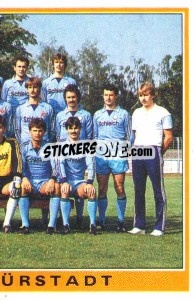 Sticker Team - German Football Bundesliga 1984-1985 - Panini