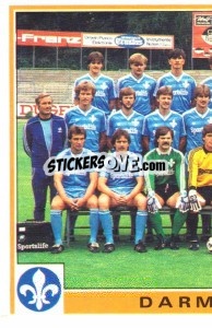 Figurina Team - German Football Bundesliga 1984-1985 - Panini