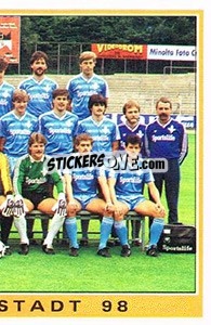 Sticker Team - German Football Bundesliga 1984-1985 - Panini