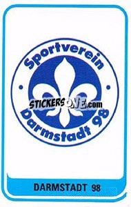 Sticker Badge - German Football Bundesliga 1984-1985 n. 375 - Panini