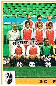 Sticker Team - German Football Bundesliga 1984-1985 - Panini