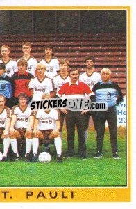 Sticker Team - German Football Bundesliga 1984-1985 - Panini