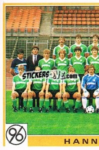 Cromo Team - German Football Bundesliga 1984-1985 - Panini