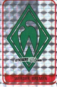 Sticker Werder Bremen - German Football Bundesliga 1984-1985 n. W1 - Panini