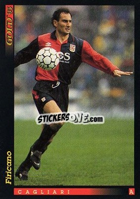 Sticker A. Firicano - GOLD Calcio 1992-1993 n. 33 - Score