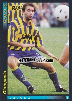 Sticker F. Giampaolo - GOLD Calcio 1992-1993 n. u89 - Score