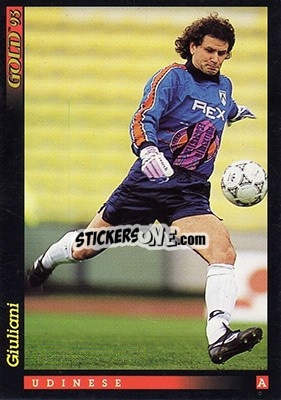 Sticker G. Giuliani - GOLD Calcio 1992-1993 n. 157 - Score