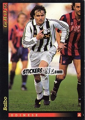 Sticker A. Eduardo Balbo - GOLD Calcio 1992-1993 n. 161 - Score