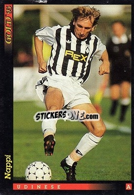 Sticker M. Nappi - GOLD Calcio 1992-1993 n. 162 - Score