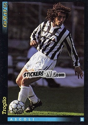 Cromo P. Troglio - GOLD Calcio 1992-1993 n. 169 - Score