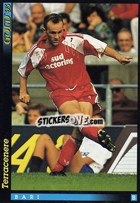 Sticker A. Terracenere - GOLD Calcio 1992-1993 n. 172 - Score