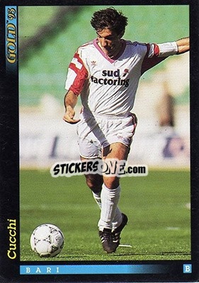 Sticker E. Cucchi - GOLD Calcio 1992-1993 n. 174 - Score