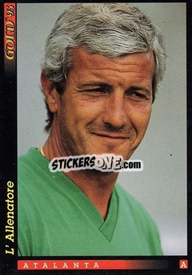 Figurina L'allenatore - GOLD Calcio 1992-1993 n. 12 - Score