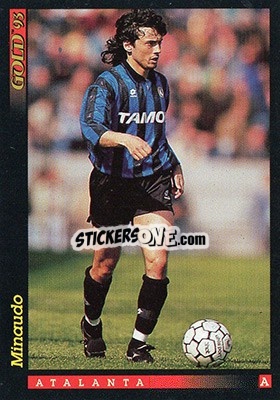 Figurina G. Minaudo　 - GOLD Calcio 1992-1993 n. 17 - Score